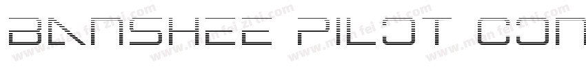 Banshee Pilot Conden字体转换